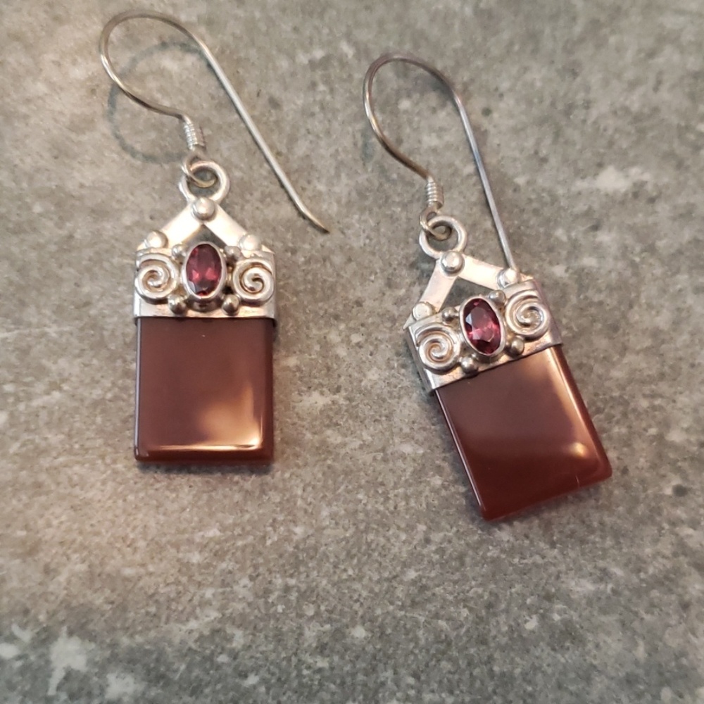 Sajen Silver Earrings F110